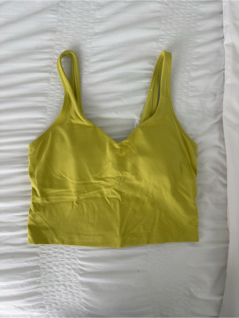 Lululemon Chartreuse Align Tank
